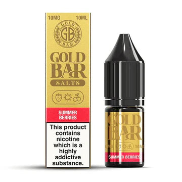 Gold Bar Nic Salt – 10ml E-Liquid (Box of 10) Gold Bar